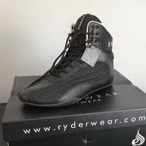 Ryderwear Black Athletic High-Top Sneakers